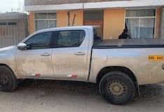 Ica: recuperan camioneta robada durante asalto armado en el distrito de Subtanjalla