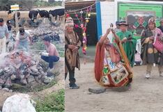 Pisco: realizan el pago ancestral de la Pachamama en el sector de Cabeza de Toro en Independencia