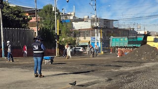 Cierran segundo tramo de la avenida Independencia por mejoramiento vial en Arequipa (VIDEO)