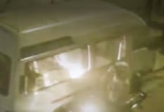 Extorsionador incendia combi en Lurín tras amenazas por cobro de cupos