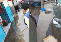 Lambayeque: Aguas de desagüe afloran en baños nuevos de Moshoqueque