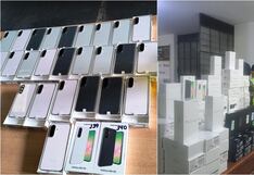 Pisco: 501 celulares de alta gama y 30 mil cajas de cigarrillos de contrabando