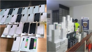 Pisco: 501 celulares de alta gama y 30 mil cajas de cigarrillos de contrabando