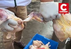 Pollos en descomposición: sancionan seis avícolas tras operativo sanitario en Huancayo