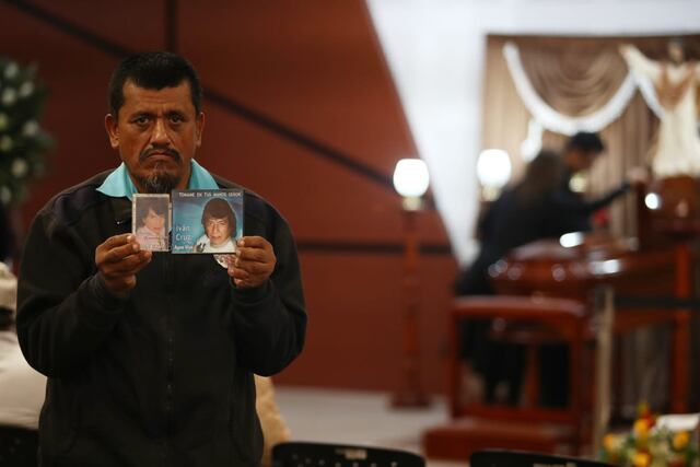 Velatorio de Iván Cruz. (Fotos: Jorge Cerdán/@photo.gec)