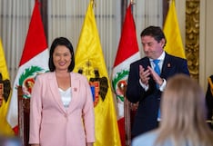Keiko Fujimori participa en ceremonia por Fiestas Patrias en la Municipalidad de Lima