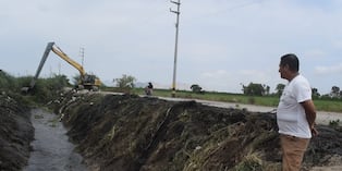 Intervención busca mitigar la napa freática que por años ha afectado los terrenos de los pequeños y medianos agricultores.