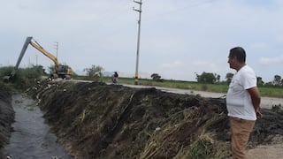 La Libertad: Junta de Usuarios de Virú reporta avance de 80% en limpieza de dren