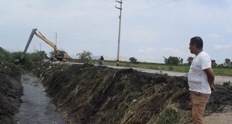 La Libertad: Junta de Usuarios de Virú reporta avance de 80% en limpieza de dren