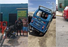 Chincha: intervienen a presunto receptador y recuperan mototaxi robada