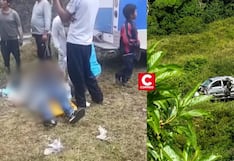 Ayacucho: un muerto y tres heridos deja despiste de camioneta en ruta al Vraem