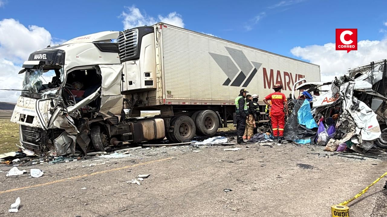 Accidente de tránsito dejó nueve personas fallecidas. Fotos: Feliciano Gutiérrez - PNP