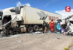 Vía Arequipa–Puno: Choque de miniván con camión deja al menos nueve fallecidos (FOTOS)