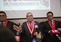 Presidente del Poder Judicial critica al Congreso de la República por ley de detención preliminar (VIDEO)