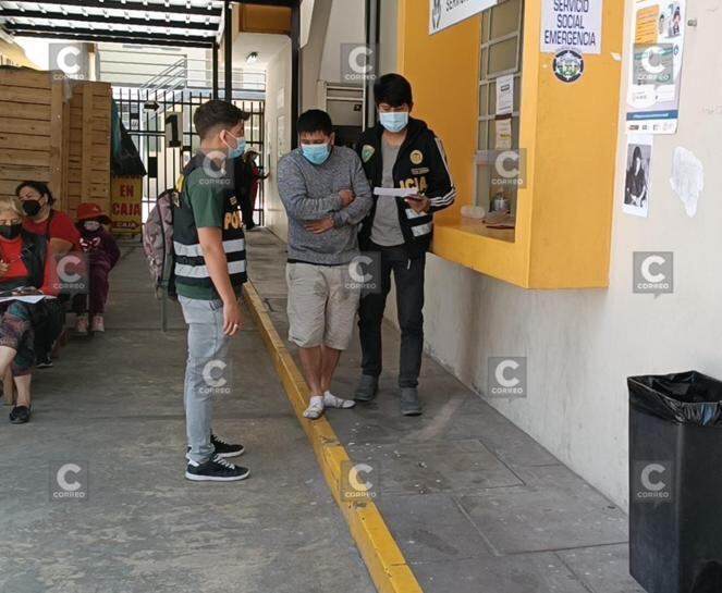 La Policía detuvo al sospechoso de robo (Foto: Pedro Torres)