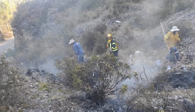 Condenan a responsable por incendio forestal en Cusco