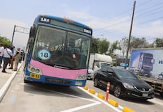 MTC pone en marcha el “Carril Bus Rosado” para mejorar transporte entre Lima y Callao