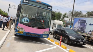 MTC pone en marcha el “Carril Bus Rosado” para mejorar transporte entre Lima y Callao
