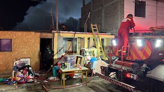 Pisco: incendio deja sin hogar a reconocida recicladora en Túpac Amaru Inca
