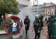 Tras protesta y represión, GRJ promete culminar la obra del colegio de Concepción