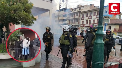 Tras protesta y represión, GRJ promete culminar la obra del colegio de Concepción