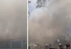 Cajamarca: suspenden votación en Sorochuco tras explosión e incendio en colegio