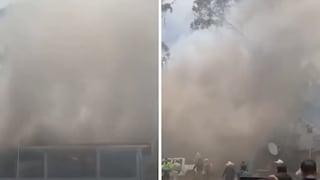 Cajamarca: suspenden votación en Sorochuco tras explosión e incendio en colegio