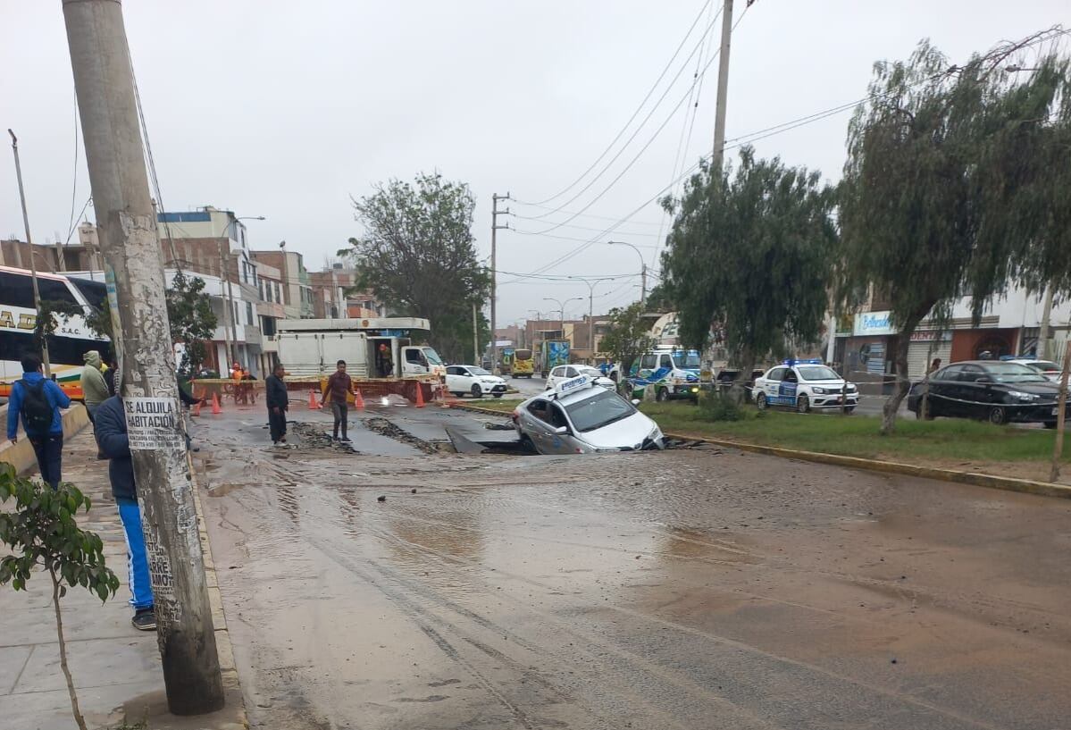 Alerta. Accidente fue reportado minutos antes de las 7 de la mañana.