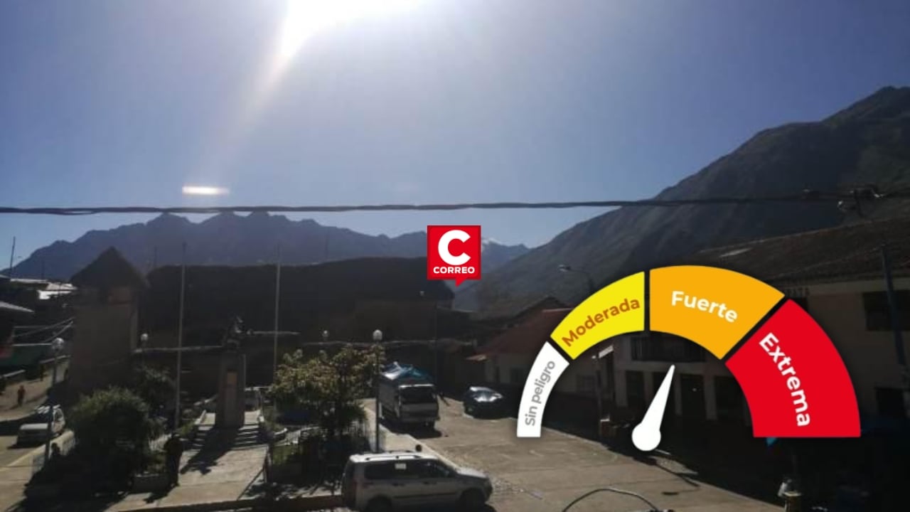 Indeci emite alerta por aumento de temperatura en la sierra norte y centro del país. Composición: Diario Correo.