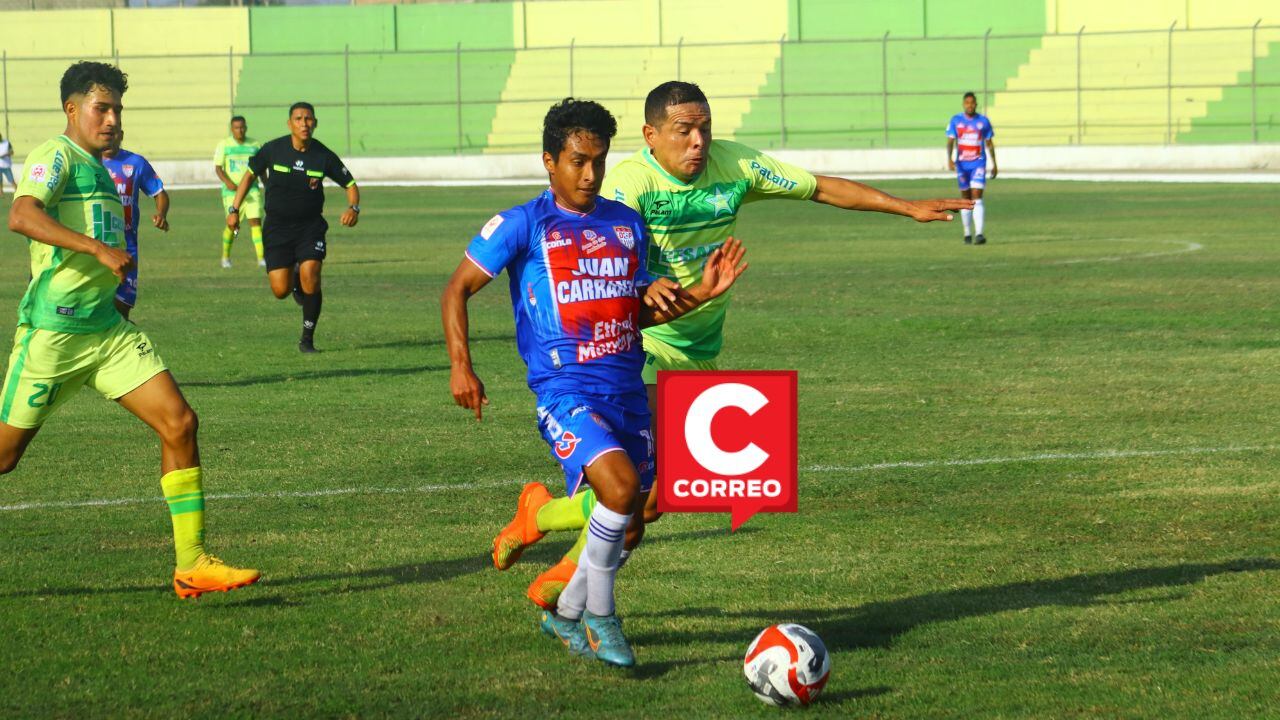 El cotejo fue muy peleado en el Municipal de Casa Grande. (Foto: Freddy Renjifo)