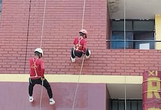 Unos 41 menores culminan curso de rescatistas y están listos para salvar vidas, en Huancayo