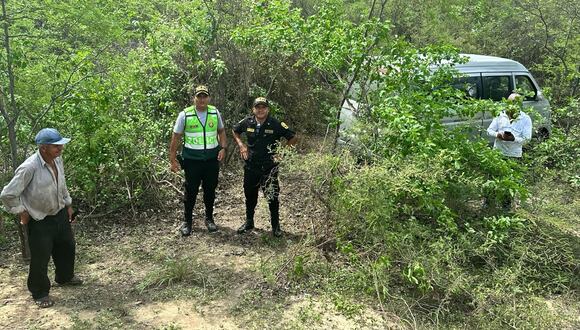 Policía encontró dicho vehículo en el distrito fronterizo de Lancones