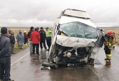 Puno: Niño de 5 años es la tercera víctima de accidente en la vía Azángaro-Juliaca
