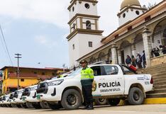 Piura: Entregan nueve camionetas para reforzar seguridad ciudadana en Ayabaca y sus distritos