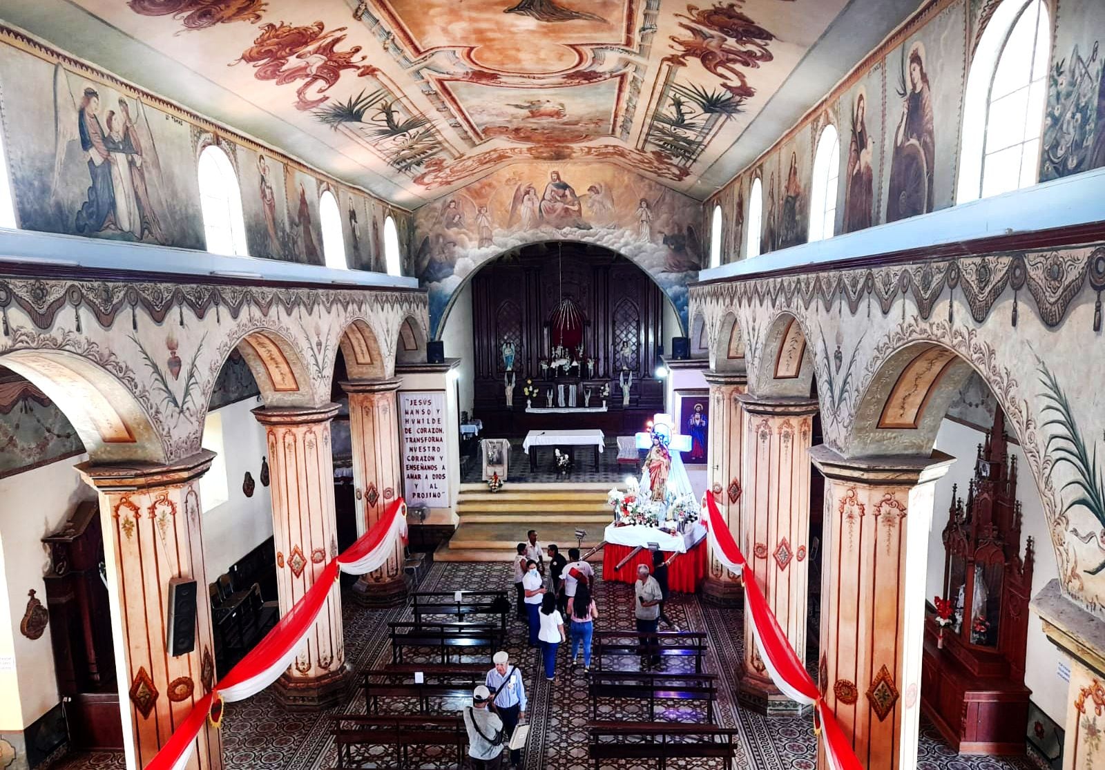 Revaloran Patrimonio Cultural en templo Sagrado Corazón de Jesús de Pueblo Nuevo de Colán.