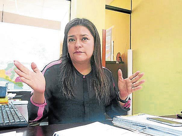 Giovanna Manchego Mendoza, funcionaria, ocupa cargos en MPA y GRA. Foto: GEC.