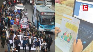 Paro de transportistas: Hoy las clases serán virtuales en Lima y Callao