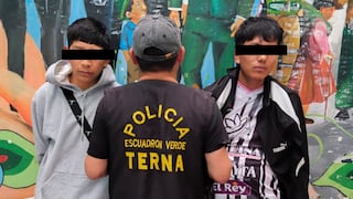 Huancayo: Caen “Los Ñatos de Coto Coto” con droga