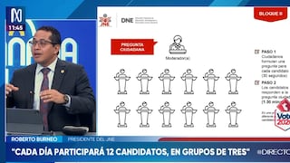 Debate presidencial se realizará en dos etapas y con participación obligatoria de candidatos