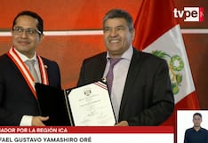 Rafael Yamashiro recibe credencial como senador por Ica y asumirá funciones el 28 de julio