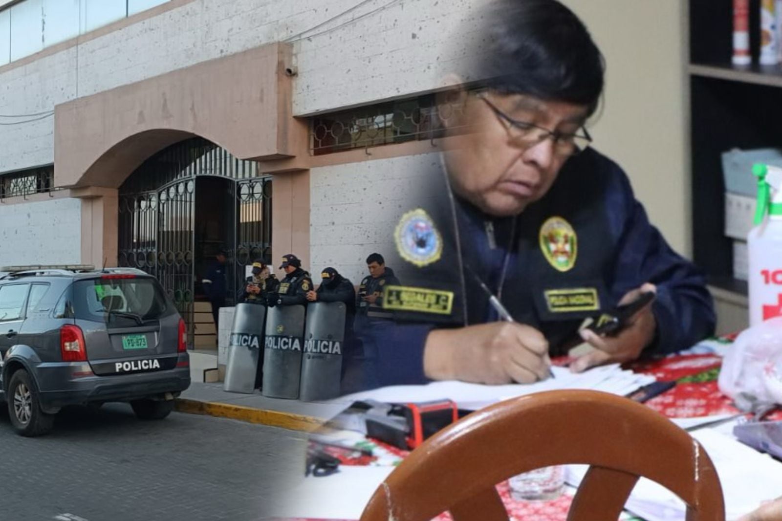 Intervención fiscal en la municipalidad de Arequipa. (Foto: GEC)