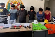 La Libertad: Desbaratan presunta banda delincuencial “Los Bomberman de Guadalupe”