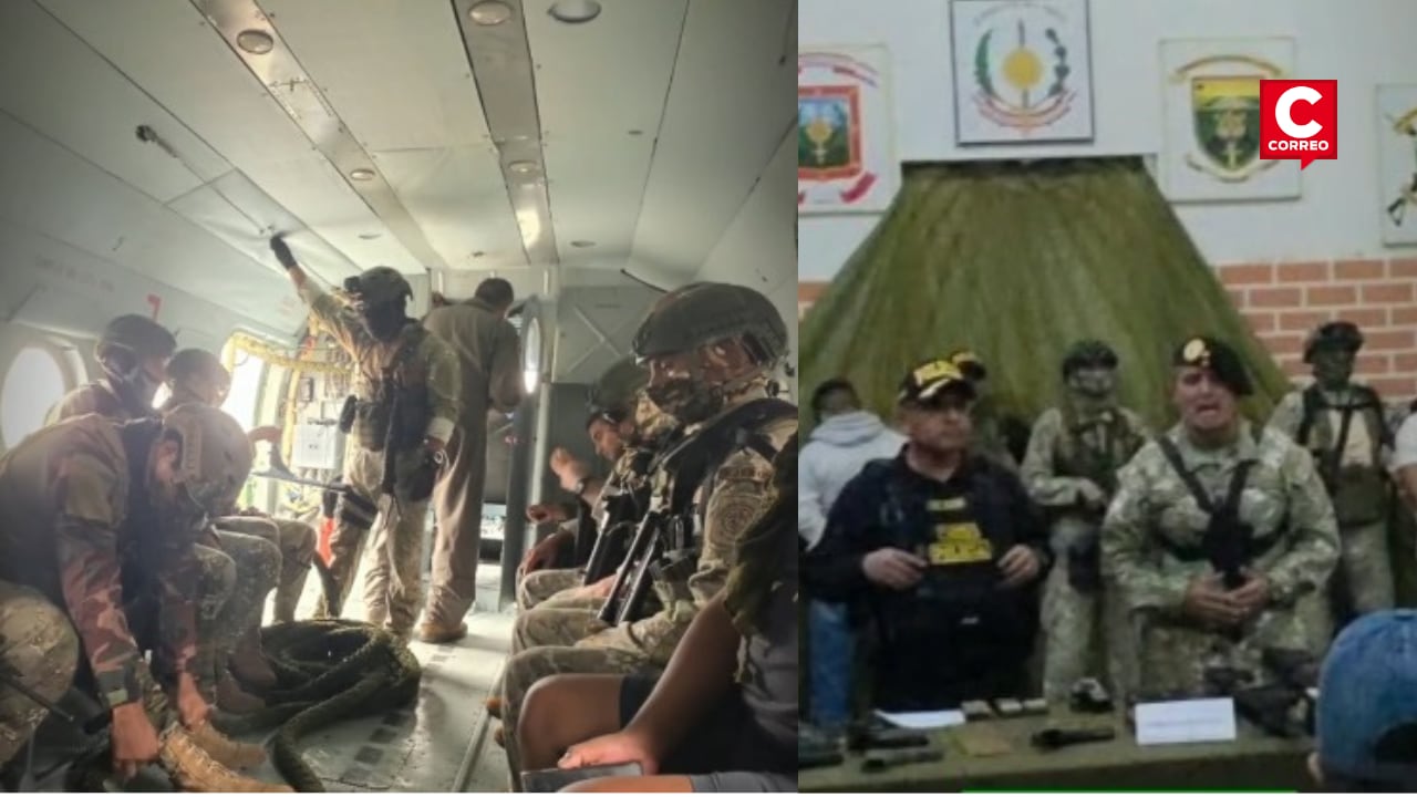 Operativo en Madre de Dios deja 13 detenidos y decomiso de armas y municiones. (Foto: PNP)