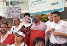 Trujillo: Protestan pidiendo nulidad de elecciones