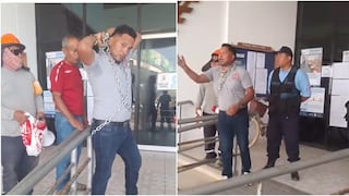 Marcona: intentó encadenarse en la municipalidad para denunciar presuntas irregularidades laborales