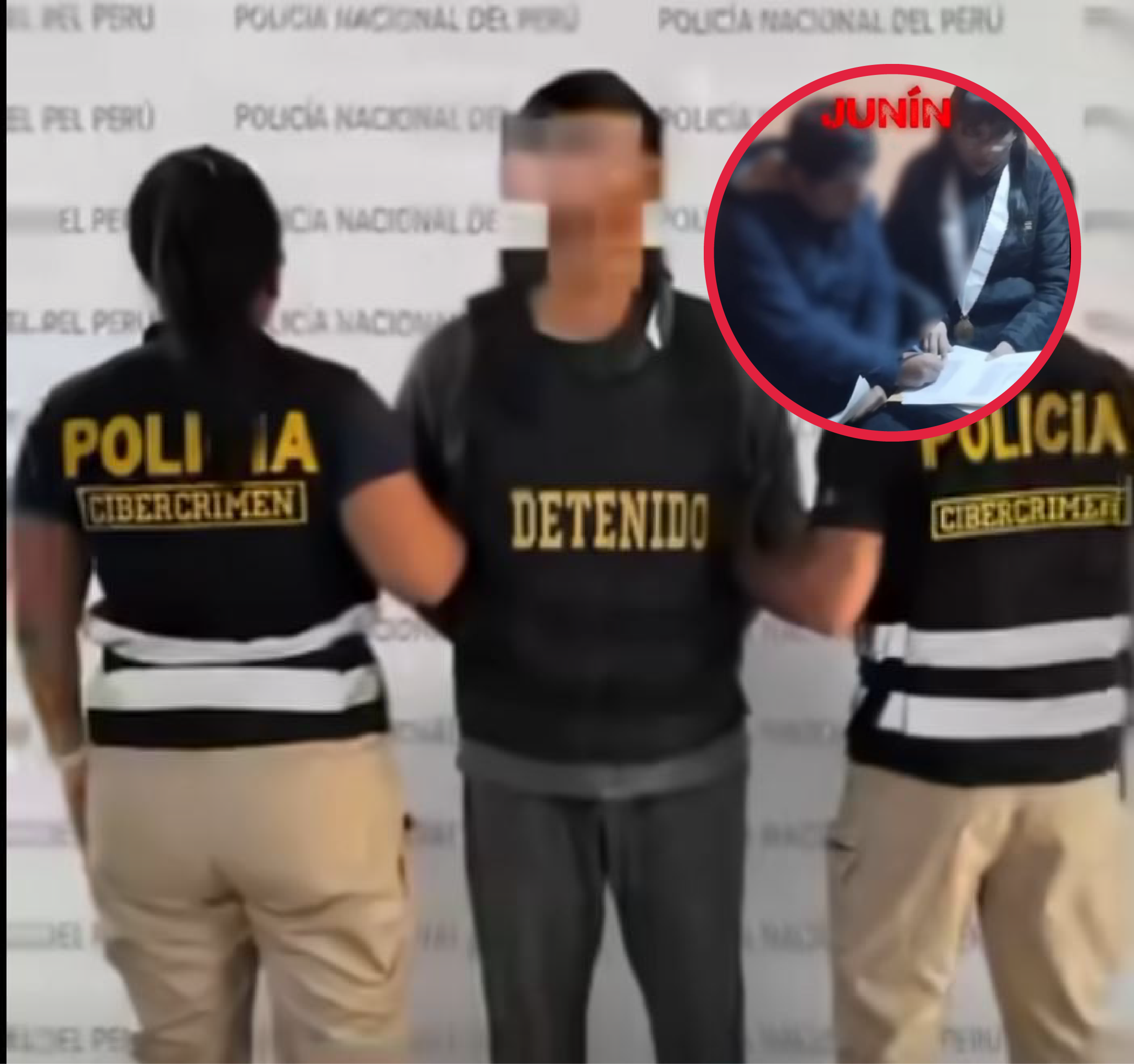 Capturan en Jauja a presunto integrante de red internacional "Círculo Prohibido"