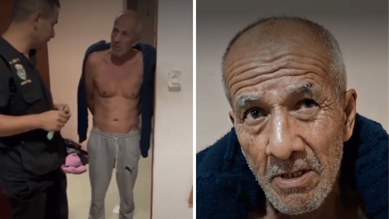 La Policía atribuye al detenido de 68 años el liderazgo de la presunta banda Los Fantasmas del Norte. Durante el operativo también fueron intervenidas otras dos personas. (Imágenes de América TV)