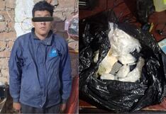 Ica: joven de 22 años es detenido con 344 bolsitas de pasta básica de cocaína