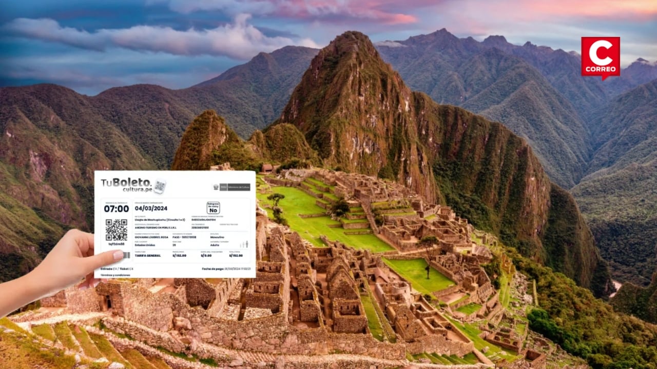 Machu Picchu: Gobierno busca recuperar turistas con cambios en plataforma de venta de entradas. Composición: Diario Correo.