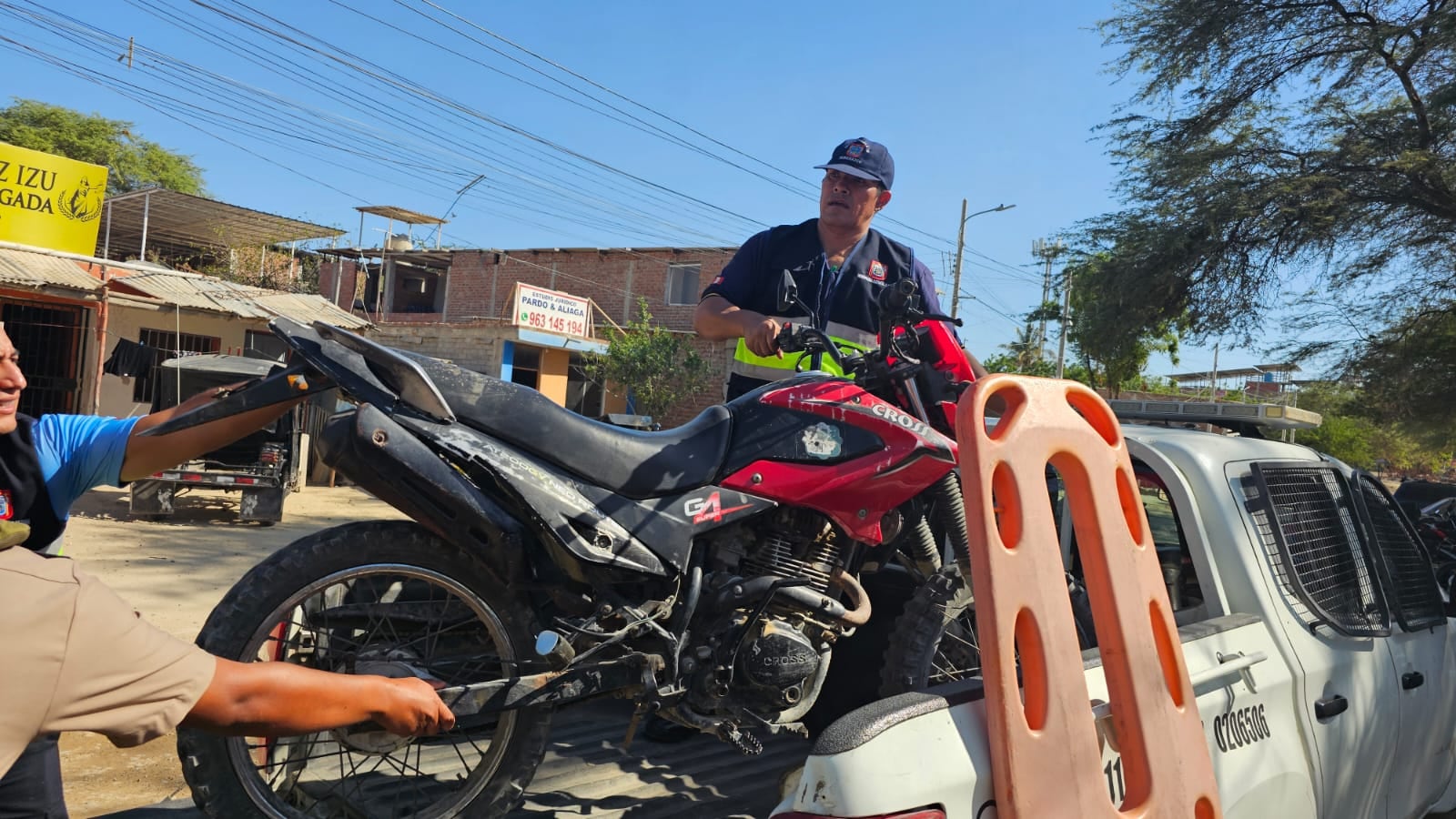 Motocicleta sería utilizada para cometer delitos
